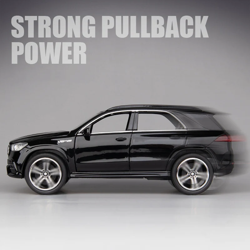 1:32 Benzs GLE63 S AMG SUV Car Model Alloy Car Die Cast Toy Car Model Sound and Light Children's Toy Collectibles Birthday gift 9 1:32 Benzs GLE63 S AMG SUV Car Model Alloy Car Die Cast Toy Car Model Sound and Light Children's Toy Collectibles Birthday gift