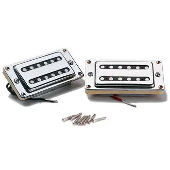 

2Pcs Sealed Humbucker Dual Coil Bridge Neck Pickups Set for LP Electric Guitar Humbucker Dual Coil Bridge Neck Pickups Set Picku