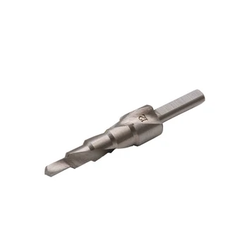 

4-32mm 3*HSS Step Cone Conical Drill Bit Set Triangle Shank Drilling Chamfer