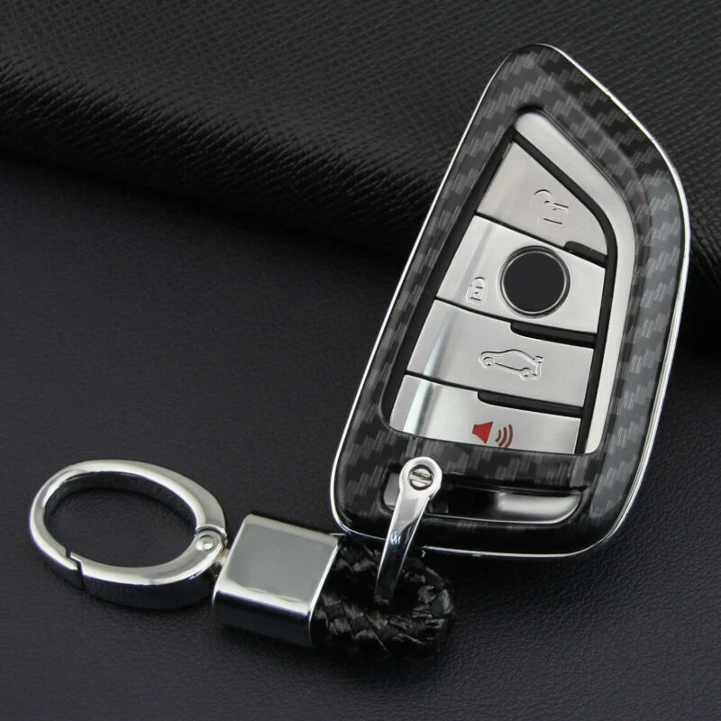 

Car Key Case Cover Keychain Holder Fit For BMW F15 F16 G05 G20 G30 G32 G11 G01