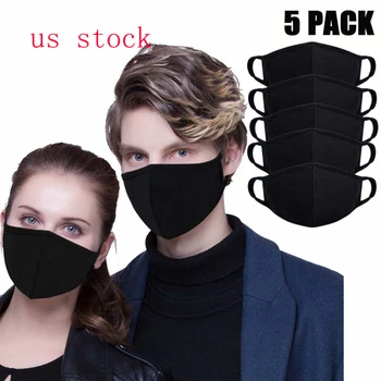 

Unisex Mouth Mask Adjustable Anti Dust Face Mouth Mask,Black Cotton Face Mask For Cycling Camping Travel Healthy Mask