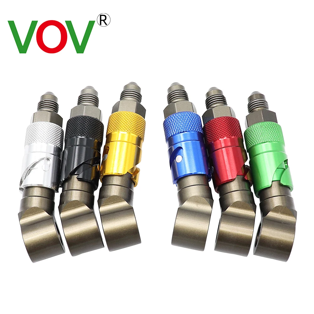 An3 Aluminum Brake Bracket Hose Adapter Cnc Motorcycle Brakes Release