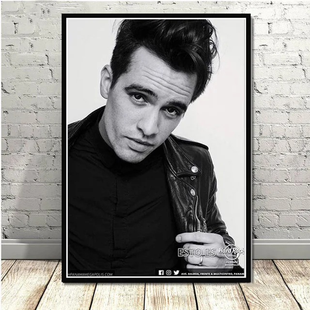 New Brendon Urie Panic at the Disco Pop Star Poster Wall Art Picture Posters and Prints Canvas Painting for Room Home Decor - Цвет: 10