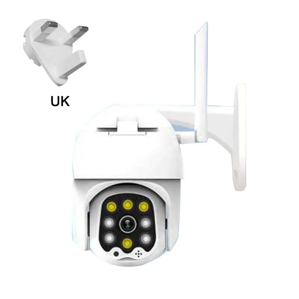 

1080P PTZ IP Camera Wireless Ball Camera Wifi Monitor Hd Camera Home Phone Outdoor Full Color 360 Degree Rotation 8Led Camera