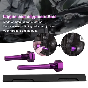 

Portable Car Engine Home Professional Durable Camshaft Alignment Tool Kit Metal Servicing Timing Belts Chains For Mazda MZR