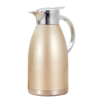 

2L Stainless Steel Vacuum Flask Coffee Hot Drinking Water Container Pot M0XD