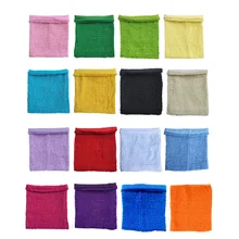 20x20 см, 8 дюймов, эластичная вязаная юбка-пачка для самостоятельной сборки, платье для взрослых, юбка, рождественский подарок, аксессуары, 12 цветов