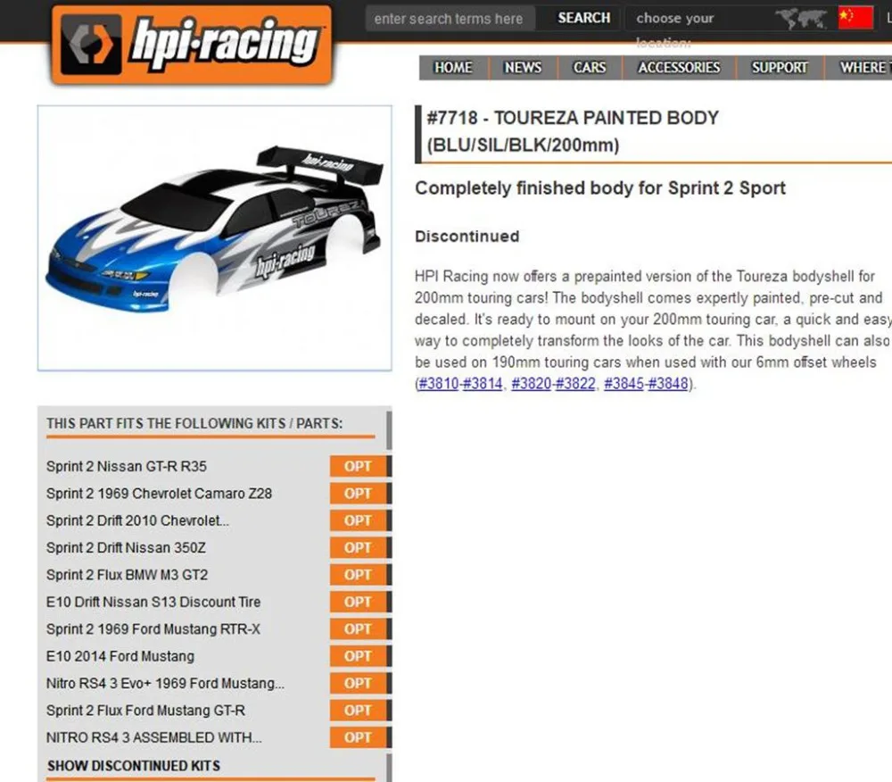 hpi sprint 2 wheelbase