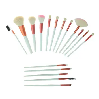 

18PCS/SET Portable Wooden Handle Makeup Brush for Foundation Blusher Powder Eyebrow Cosmetic Brush Tools