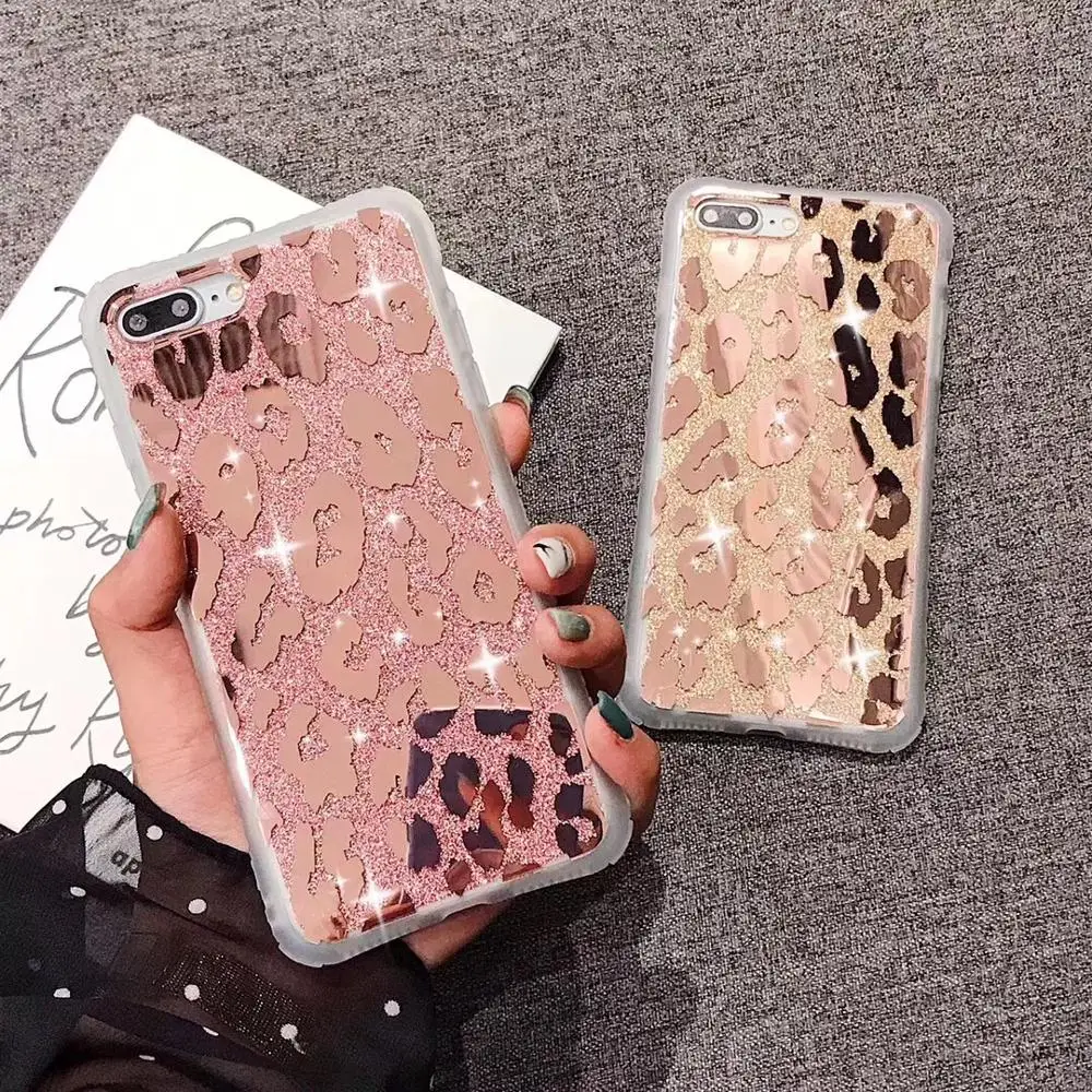 Чехол для iPhone 11 Pro Max SE 2020 X Xs Xr XS сексуальные чехлы с леопардовым покрытием мягкий