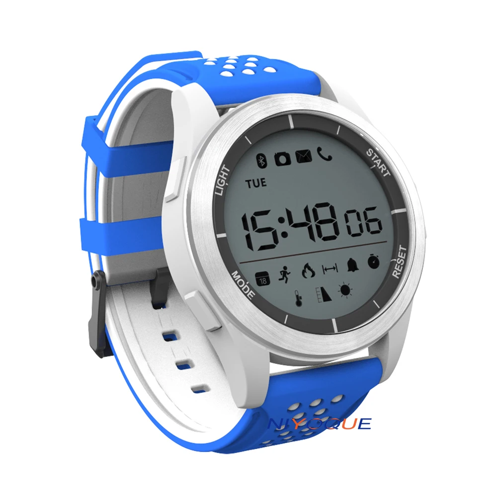 

Smart Watch F3 Waterproof IP68 Meter Thermometer Pedometer Smartwatch Altitude Meter Outdoor Fitness Tracker for IOS Android