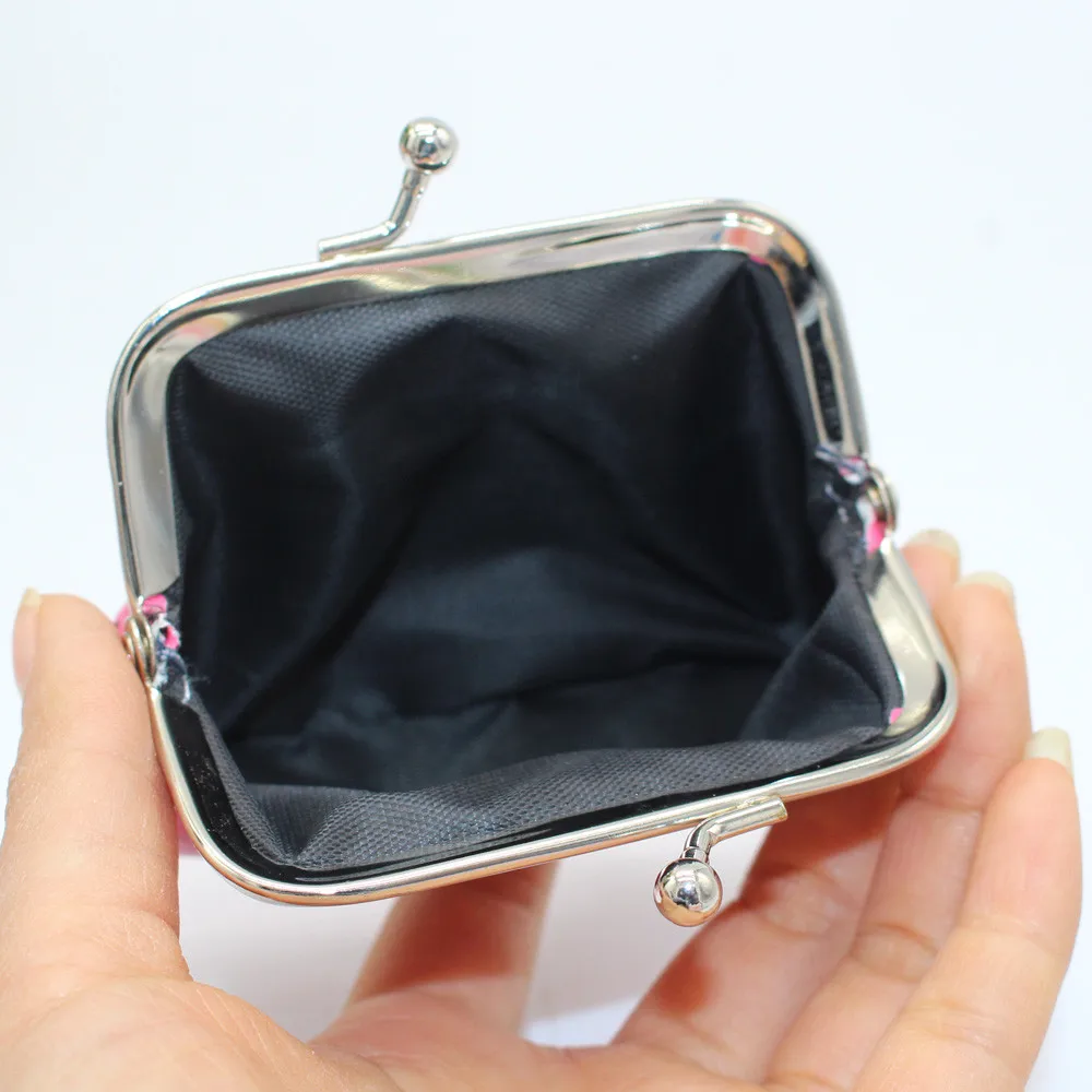 Leather Coin Purse for Women Snake Pattern Buckle Small Coin Purse Coin Bag Key Case Female Casual Coin Purse