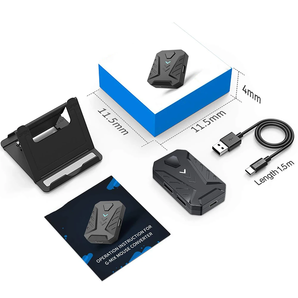 Портативный игровой конвертер MIX клавиатура мышь конвертер Bluetooth Док-станция для iphone android геймпад джойстик контроллер