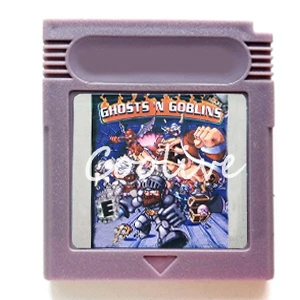 

Grey Shell Ghost's N Goblins Video Game Memory Cartridge Card for 16 Bit Console Accessories