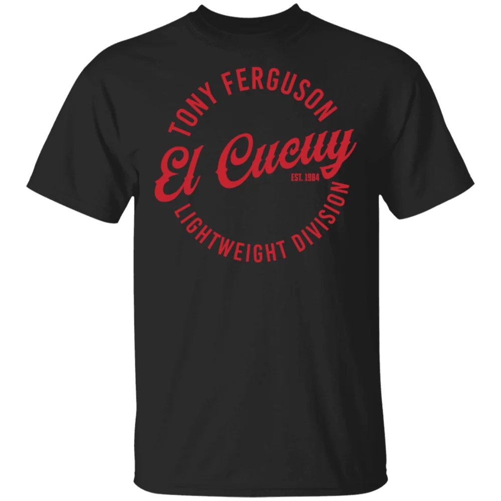 El Cucuy Tony Ferguson 2019 черная футболка M XXXL| |