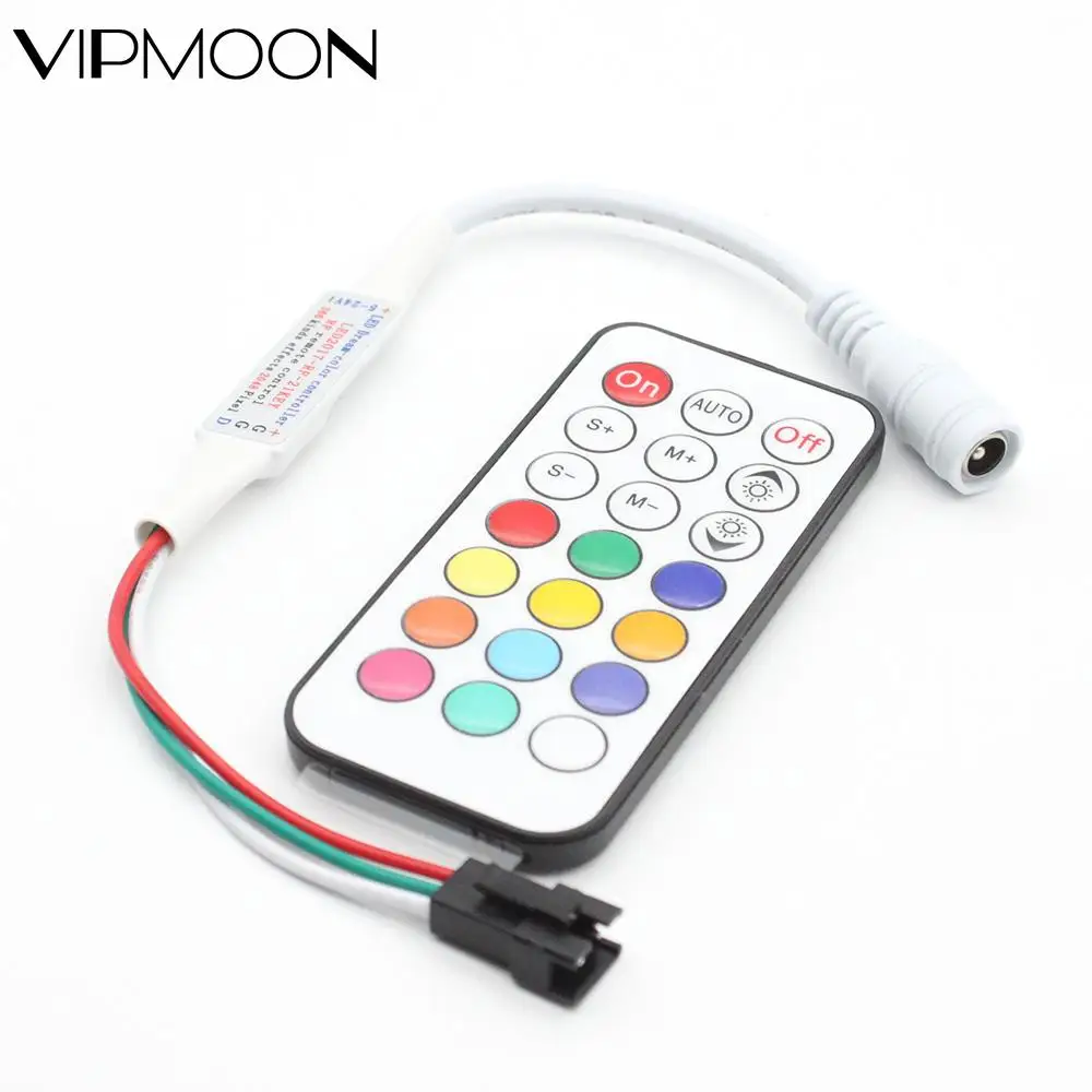 

21-Key RF Controller Magic RGB LED Controller With Remote Control Mini Smd For WS2812B WS2811 LED Strip Light