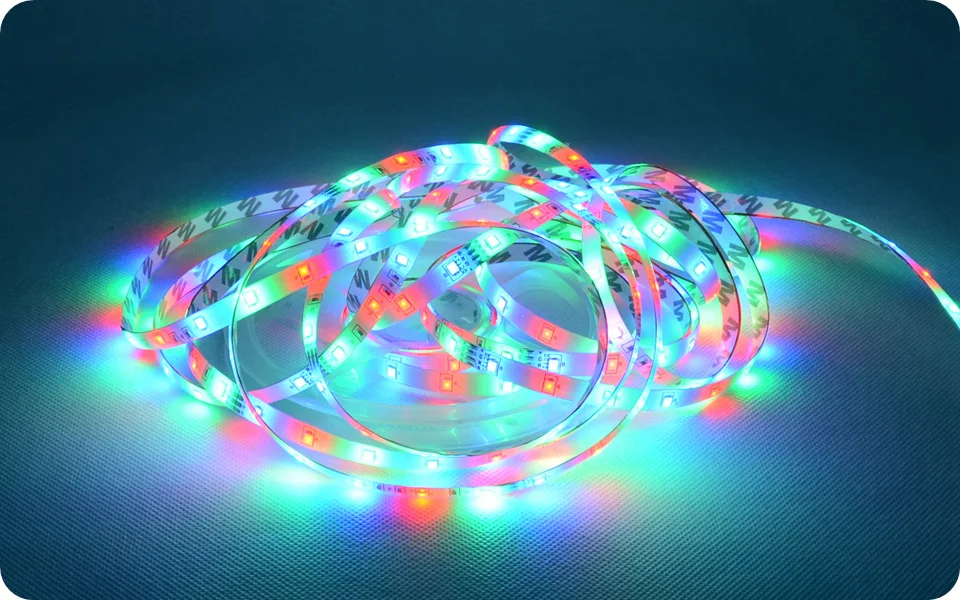 SMD2835 RGB Светодиодная лента 60 Светодиодный s/m Bluetooth RGB светодиодный контроллер 24 ключа ИК пульт дистанционного управления 12 В адаптер питания