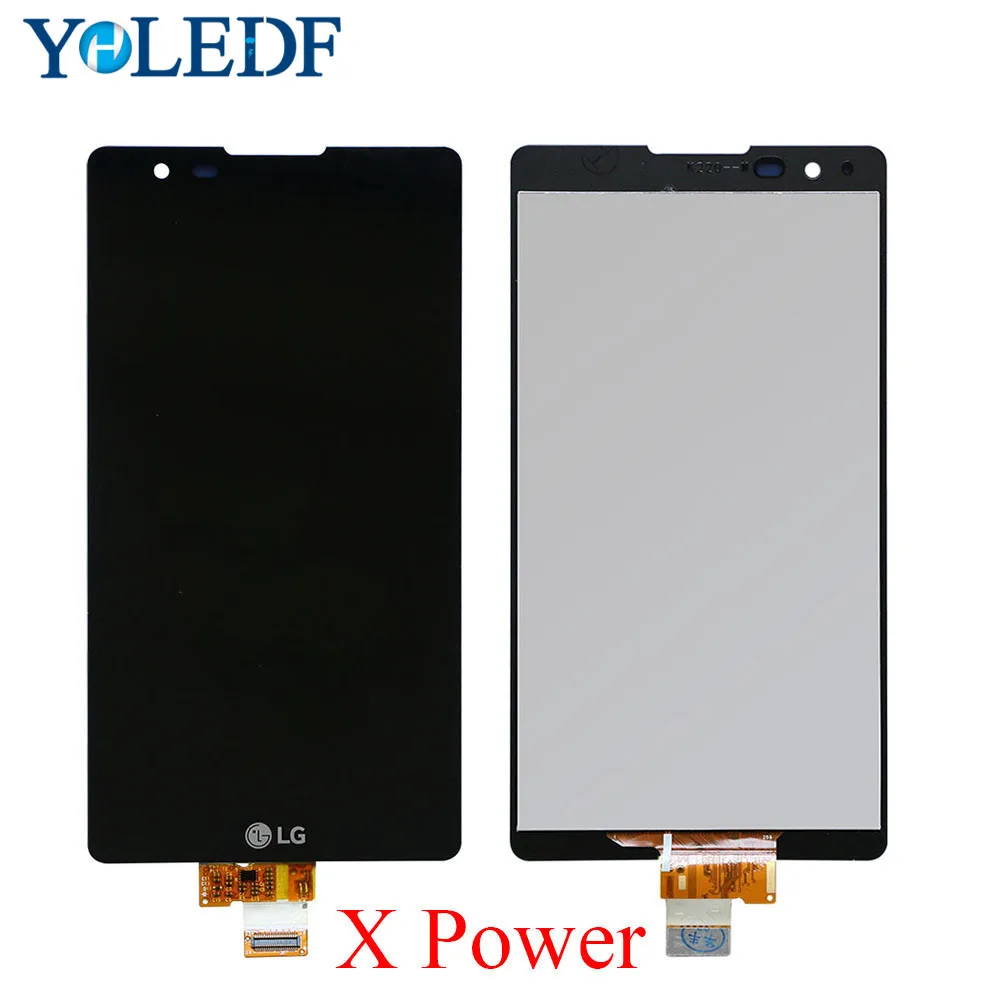 ЖК-дисплей сенсорный экран для LG X Power K220 K220DS дигитайзер сборка с рамкой K220DSF K220DSZ