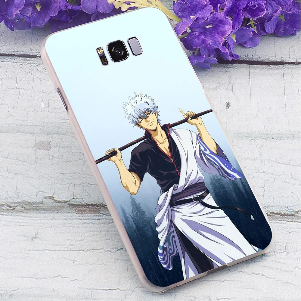 Чехол для телефона Samsung S10 Plus Anime Gintama Note 8 9 M10/M20/M30 Galaxy S6/S7 Edge S8/S9/S10 S10e жесткий