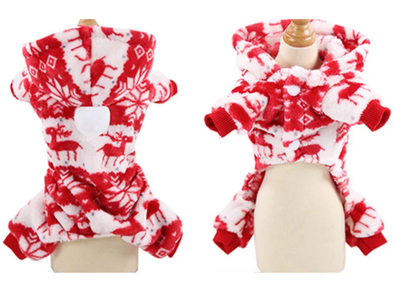 deer pattern Dog Coat