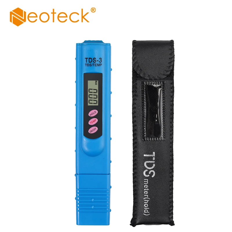 Измеритель Neoteck TDS3 PPM домашний тестер чистоты питьевой воды 0-999ppm разрешение 1ppm |