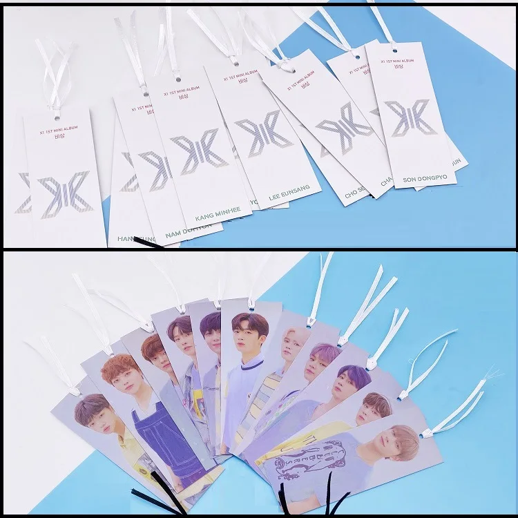 

[MYKPOP]X1 X ONE [QUANTUM] Concert Photo Bookmark, 11pcs Set , KPOP Fans Collection SA19121005