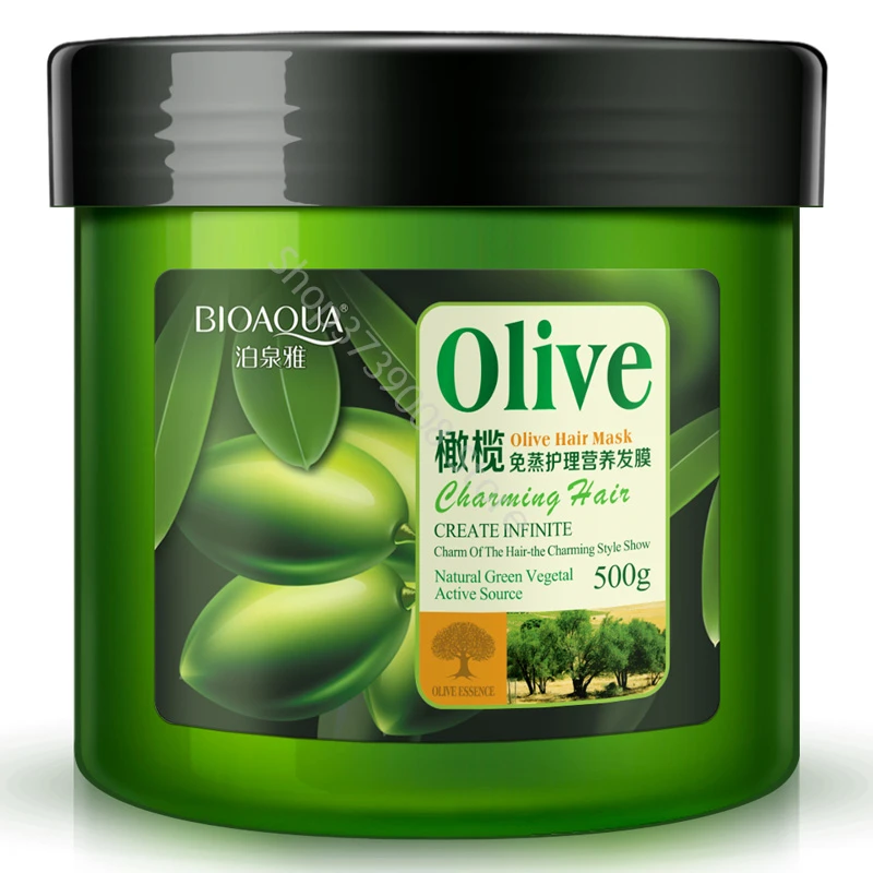 Conjunto de Cuidados com o Cabelo Máscara de Cabelo Frizz para Cabelos Lote Oliva Anti-caspa Shampoo Óleo Cachos Enhancer Reparação Danificados Secos 4 Pçs - 31 Cheap Conj. cuidados com cabelos