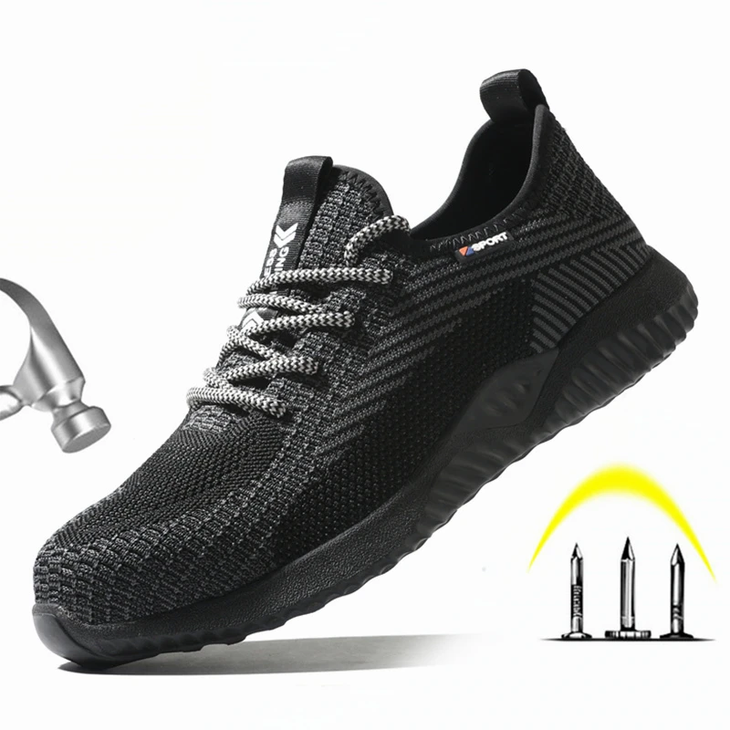 breathable steel toe cap trainers