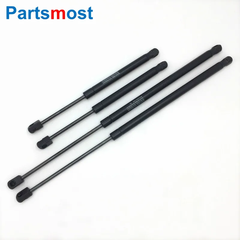  2pcs Gas Struts for Land Rover LR2 Freelander 2 Bonnet / Tailgate Gas Spring Lifts Hood Support 6H5
