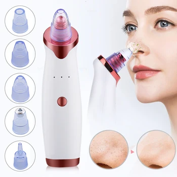 

Blackhead Remover Face Acne Pore Cleaner Point Noir Blackhead Vacuum Extractor T Zone Black Spots Pimple Removal Tool Diamond