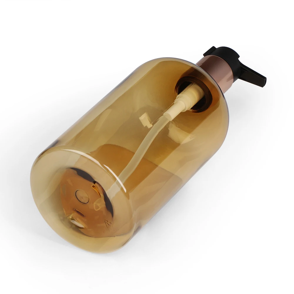 500 мл бутылка для хранения шампуня для ванны Золотая Скандинавская дорожная бутылочка для кондиционера жидкий пластиковый флакон для моющего средства Органайзер