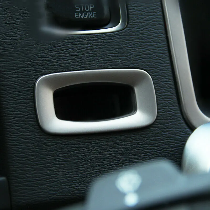 CNORICARC Stainless Steel Styling Dashboard Keyhole Frame Decorative Sequin For Volvo S60 V60 XC60 V40 Car Accessories | Автомобили и