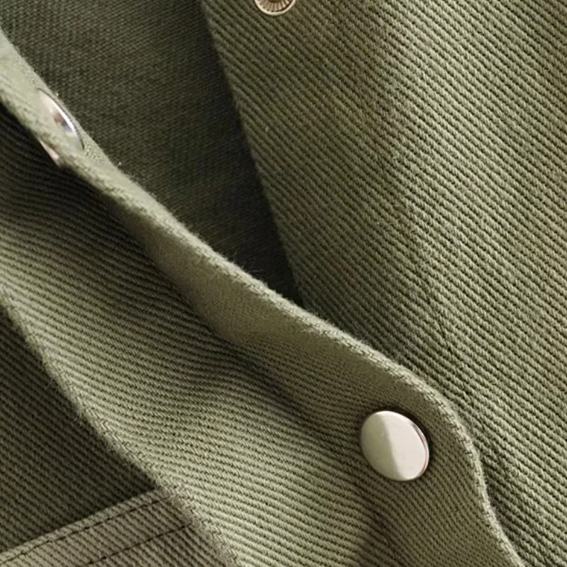 Контрастные цвета декоративные карманы для отдыха женская Свободная джинсовая куртка Осенняя женская верхняя одежда с длинными рукавами Топы C780