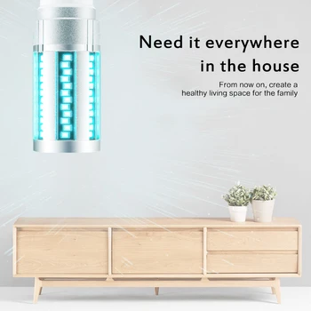 

1x LED UV Germicidal Corn Lamp UVC LED Bulb E27 UV LED Lamp 15W 20W Desinfection Light LED Corn Bulb Home Office In Stock