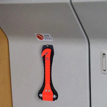 

Bus emergency hammer Car lifesaving hammer Two-in-one solid safety hammer
