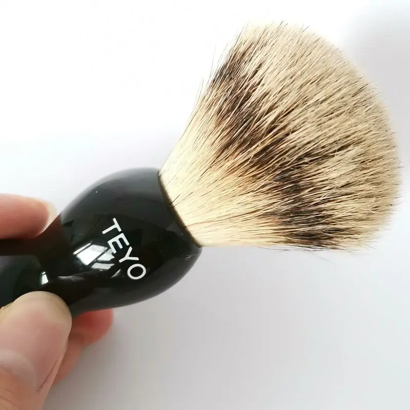 Silvertip Badger Hair Shaving Brush of Resin Handle With Gift Box Packed Perfect for Safety Razor Double Edge Razor