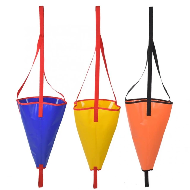 18 PVC Fishing Boats Float Kayaking Marine Sea Anchor Drift Anchor Drogue  Drifting Brake Rowing 30ft Retrieving Tow Throw Line - AliExpress