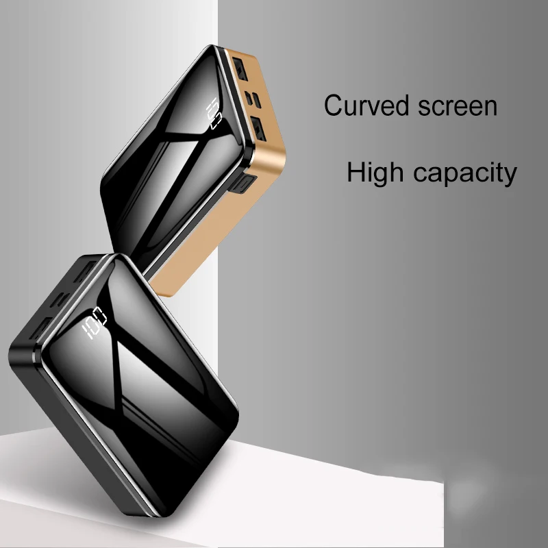 10000 mAh power Bank портативное ультратонкое полимерное зарядное устройство