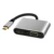 MOOL 4IN1 Type C to HDMI 4K Adapter 1080P VGA o Video Converter PD 87W Fast Charger Adapter Dongle Dock Cable for
