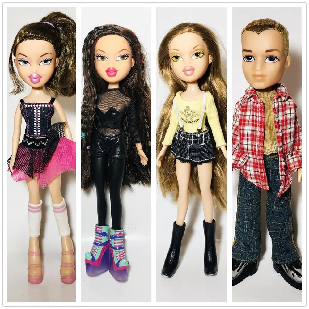 23 см оригинальная модная фигурка BratzDoll модный мальчик балерина девочка большой