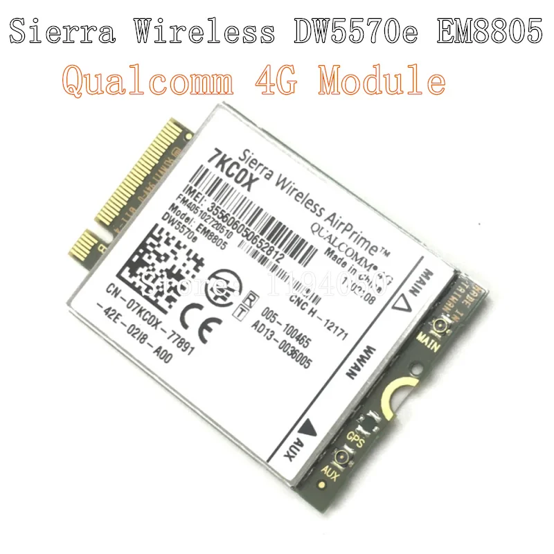 Sierra беспроводная карта адаптера Airprime 7KC0X 068DP9 DELL EM8805 DW5570e WWAN HSPA NGFF 4G|3G модемы| |