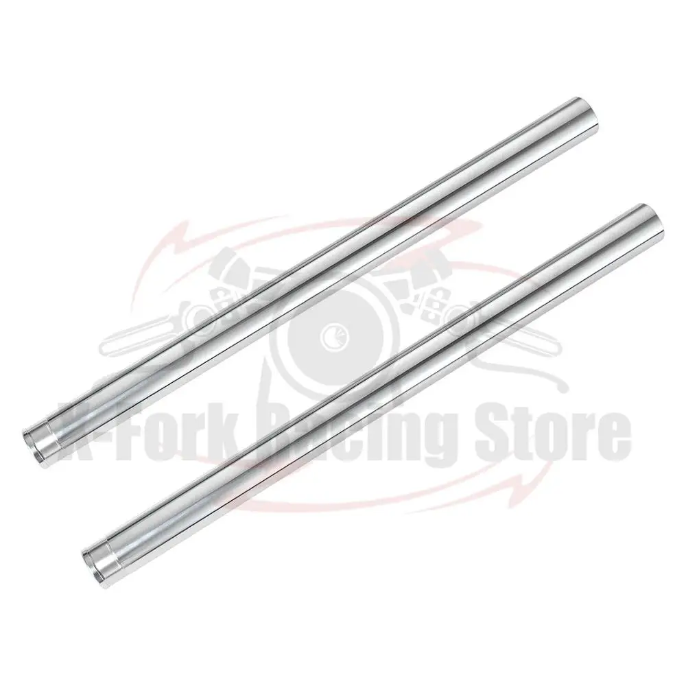 Front Stanchion Fork Inner Tube Pair For Yamaha FZ-07 FZ07 2015-2017 41x577mm EB
