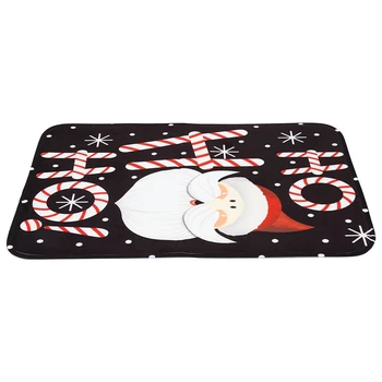 

4 Pcs Christmas Non Slip Shower Curtain Pedestal Rug Lid Toilet Cover Mat Bath Mat Set for Bathroom Decor