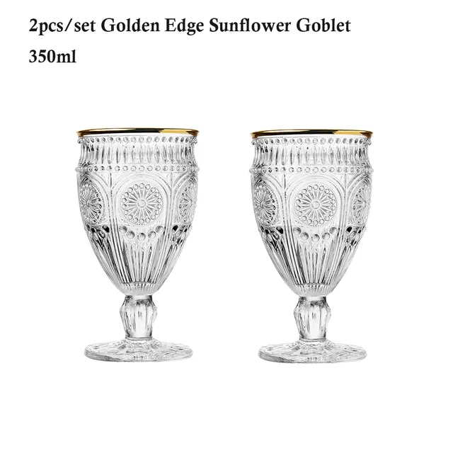2pcs Goblet Wine Glass 650ml Kitchen Utensils Crystal Water Champagne Glasses Bordeaux Wedding Party Birthday Gift Lead-Free 2pcs Phnom Penh