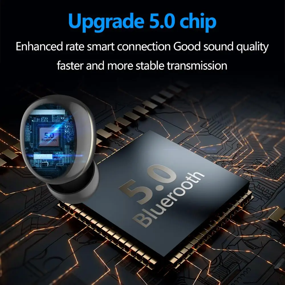 Bluetooth наушники TWS наушники беспроводные Bluetooth стереонаушники с микрофоном Bluetooth наушники с микрофоном и зарядным устройством