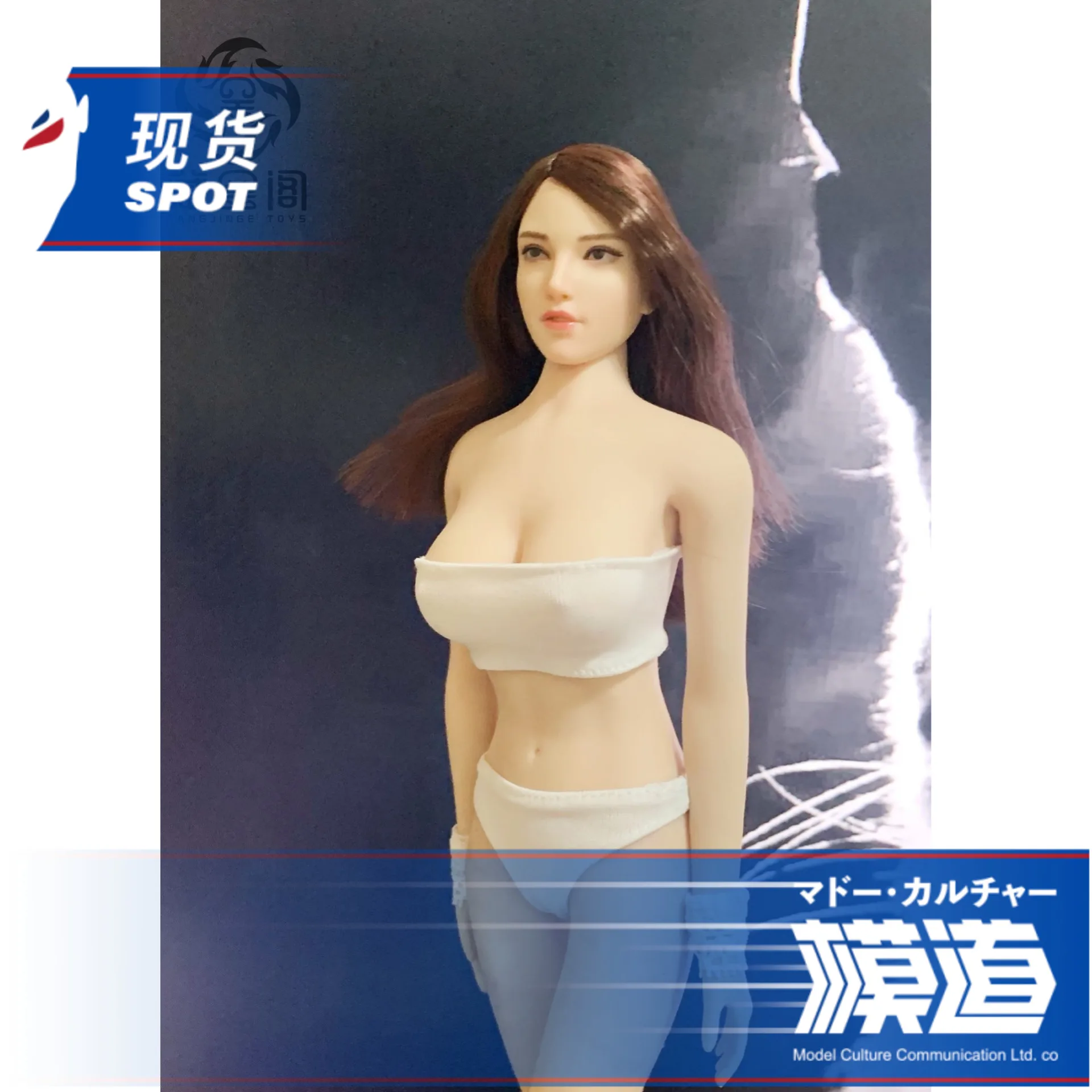 1/6 бюстгальтер комплект нижнего белья для 12 дюймов - Цвет: white bra