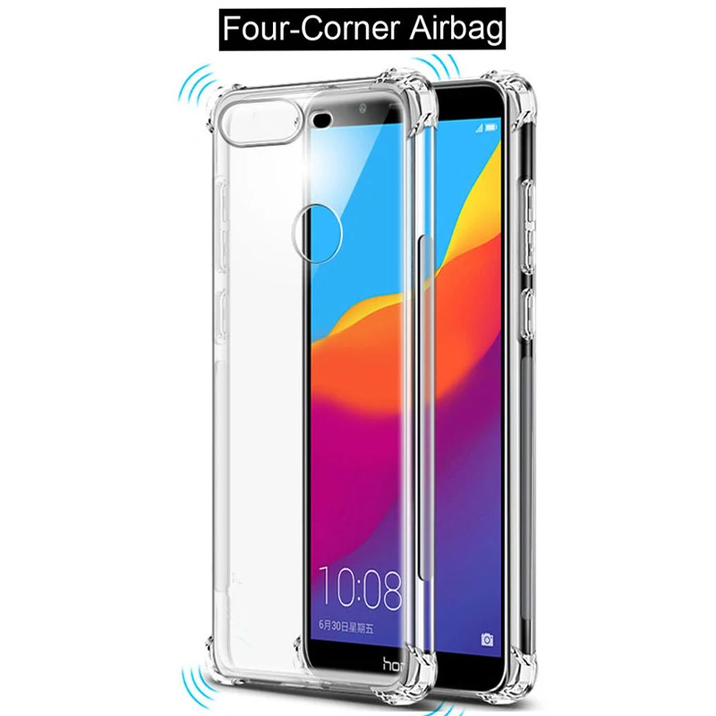 

Clear Back Cover For Samsung S7 Edge S8 S9 Plus Note 8 Note9 10 Pro S10Plus Lite S10E Soft TPU With Corner Reinforced Phone Case