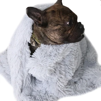 

Dog Blanket Beds Winter Dog Cat Bed Mat Sleepping Mattress Fleece Blanket Pet Soft Warm Mat Fur Beds Pad