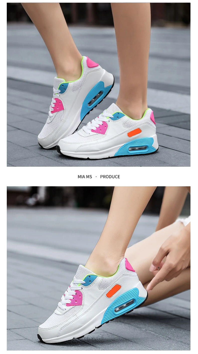 Sxclaee Air Cushion Men Casual Shoes Breathable Comfortable Mesh Lining Sneakers Sweat-absorbent Deodorant Sports Shoes Size 47