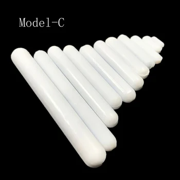 

11Pcs / set PTFE Magnetic Model-C Rotary Stirrer Corrosion Resistant Rotary Rod Laboratory Magnetic Stirrer Length 5~ 40mm